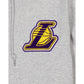 Los Angeles Lakers Gray Logo Select Full-Zip Hoodie