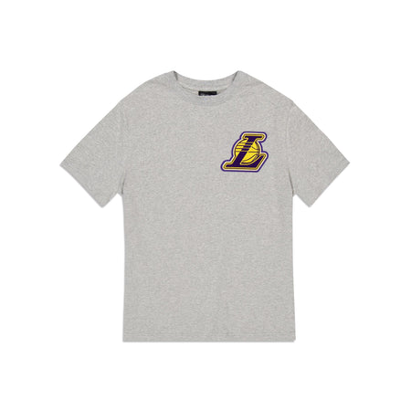 Los Angeles Lakers Gray Logo Select T-Shirt