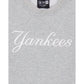 New York Yankees Gray Logo Select Crewneck