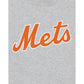 New York Mets Gray Logo Select Crewneck