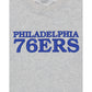 Philadelphia 76ers Gray Logo Select Crewneck
