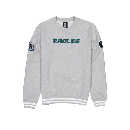 Philadelphia Eagles Gray Logo Select Crewneck