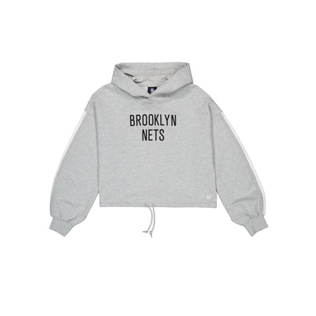 Brooklyn Nets Gray Logo Select Women's Hoodie