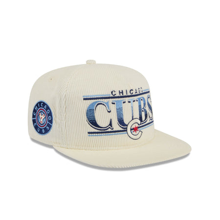 Chicago Cubs Throwback Corduroy Alt Golfer Hat
