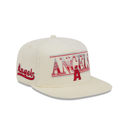 Los Angeles Angels Throwback Corduroy Alt Golfer Hat