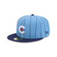 Chicago Cubs Throwback Pinstripe 59FIFTY Fitted Hat