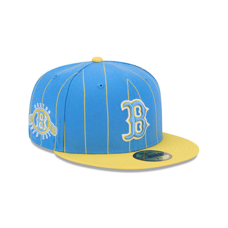 Boston Red Sox Throwback Pinstripe 59FIFTY Fitted