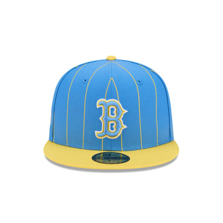 Boston Red Sox Throwback Pinstripe 59FIFTY Fitted