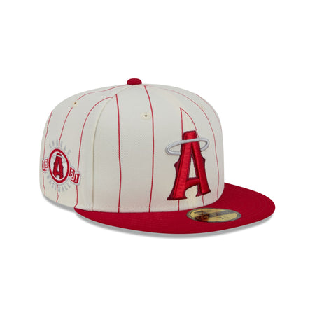 Los Angeles Angels Throwback Pinstripe 59FIFTY Fitted