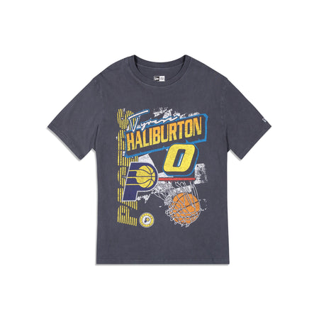Indiana Pacers 2024 Rally Drive Tyrese Haliburton T-Shirt