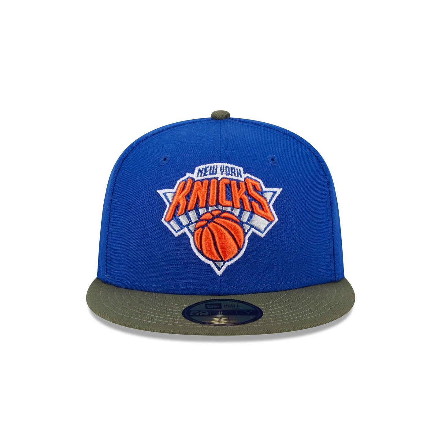 New York Knicks Olive Visor 59FIFTY Fitted Hat – New Era Cap