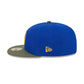 Golden State Warriors Olive Visor 59FIFTY Fitted Hat