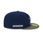 Dallas Cowboys Olive Visor 59FIFTY Fitted Hat