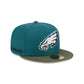Philadelphia Eagles Olive Visor 59FIFTY Fitted Hat