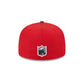 Kansas City Chiefs Olive Visor 59FIFTY Fitted Hat