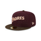 San Diego Padres Berry Chocolate 59FIFTY Fitted Hat