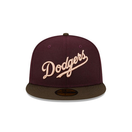 Los Angeles Dodgers Berry Chocolate 59FIFTY Fitted Hat
