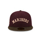 Seattle Mariners Berry Chocolate 59FIFTY Fitted