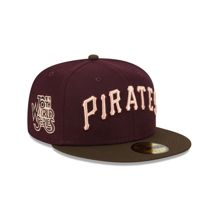 Pittsburgh Pirates Berry Chocolate 59FIFTY Fitted Hat