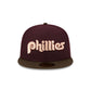 Philadelphia Phillies Berry Chocolate 59FIFTY Fitted Hat