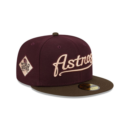 Houston Astros Berry Chocolate 59FIFTY Fitted Hat