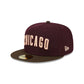 Chicago Cubs Berry Chocolate 59FIFTY Fitted Hat