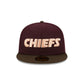 Kansas City Chiefs Berry Chocolate 59FIFTY Fitted