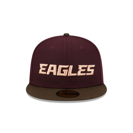 Philadelphia Eagles Berry Chocolate 59FIFTY Fitted Hat