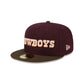 Dallas Cowboys Berry Chocolate 59FIFTY Fitted
