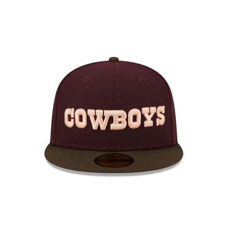 Dallas Cowboys Berry Chocolate 59FIFTY Fitted Hat