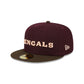 Cincinnati Bengals Berry Chocolate 59FIFTY Fitted