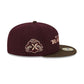 Baltimore Ravens Berry Chocolate 59FIFTY Fitted