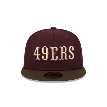 San Francisco 49ers Berry Chocolate 59FIFTY Fitted Hat