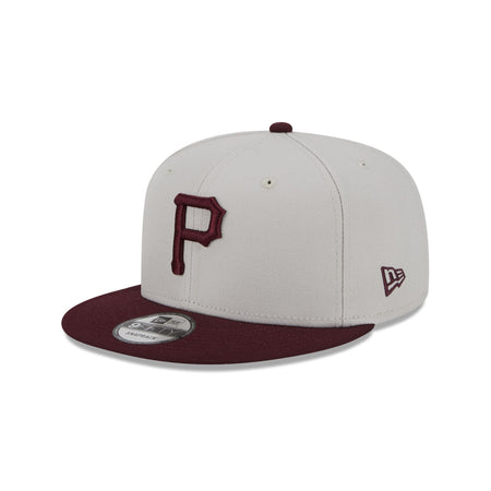 Pittsburgh Pirates Mauve Visor 9FIFTY Snapback Hat