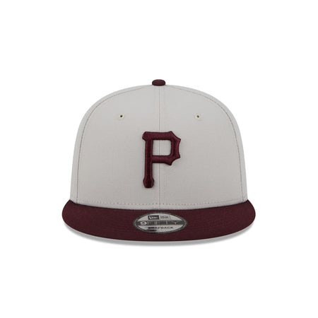 Pittsburgh Pirates Mauve Visor 9FIFTY Snapback Hat