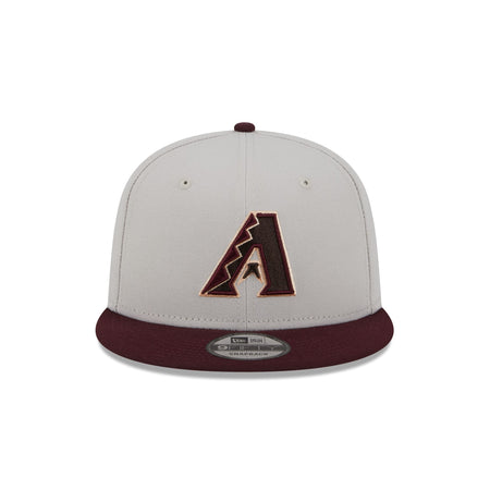 Arizona Diamondbacks Mauve Visor 9FIFTY Snapback Hat