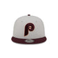 Philadelphia Phillies Mauve Visor 9FIFTY Snapback Hat