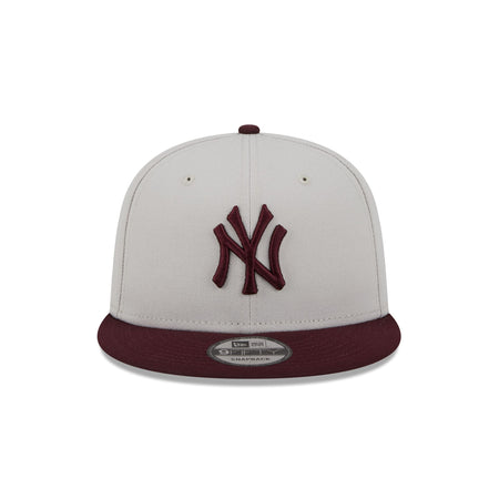 New York Yankees Mauve Visor 9FIFTY Snapback Hat