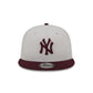 New York Yankees Mauve Visor 9FIFTY Snapback