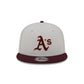 Oakland Athletics Mauve Visor 9FIFTY Snapback Hat