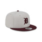 Detroit Tigers Mauve Visor 9FIFTY Snapback Hat