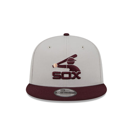 Chicago White Sox Mauve Visor 9FIFTY Snapback Hat