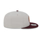 Golden State Warriors Mauve Visor 9FIFTY Snapback Hat