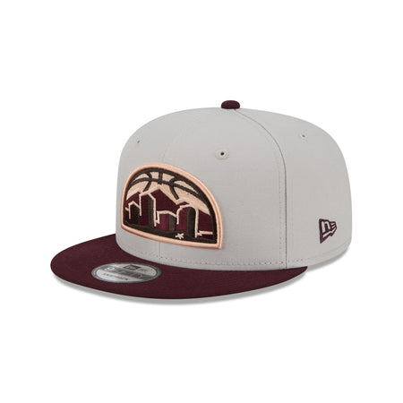 Denver Nuggets Mauve Visor 9FIFTY Snapback Hat