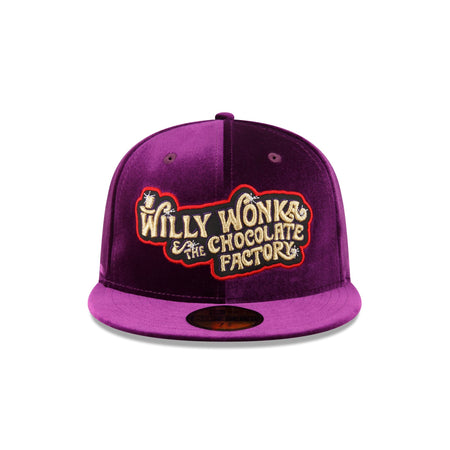 Willy Wonka Purple Velvet Alt 59FIFTY Fitted
