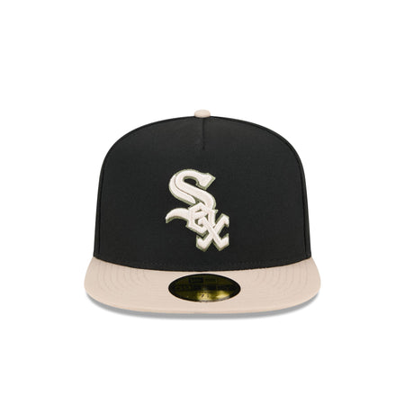 Chicago White Sox Canvas 59FIFTY A-Frame Fitted Hat