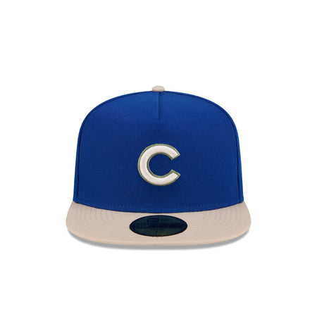 Chicago Cubs Canvas 59FIFTY A-Frame Fitted