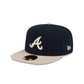 Atlanta Braves Canvas 59FIFTY A-Frame Fitted Hat