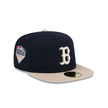 Boston Red Sox Canvas 59FIFTY A-Frame Fitted