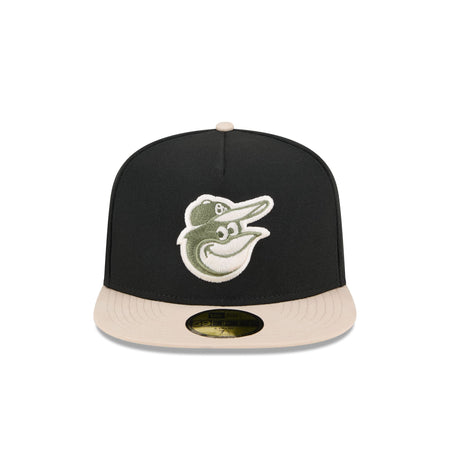 Baltimore Orioles Canvas 59FIFTY A-Frame Fitted
